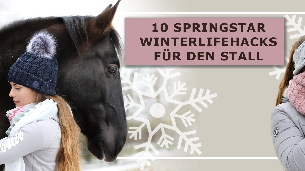 10 Winterlifehacks für den Stall ❤