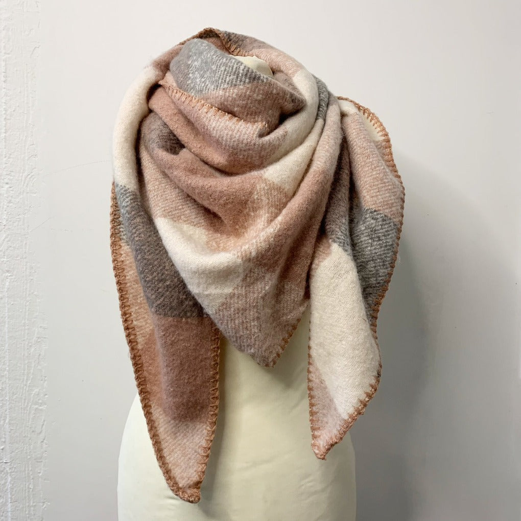 winter schal dreiecksschal dreiecksschal-bibi rosa