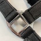 glitzer halfter siri pferd schwarz silber neopren