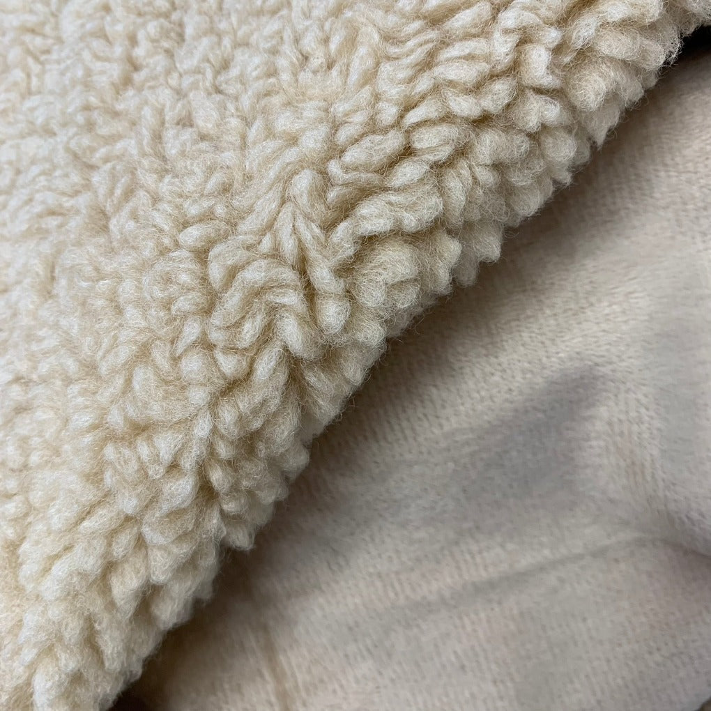 Teddy Schal mit Knopf, Damen Schal, Dreieckstuch, Wickelschal, Schal für Frauen, Plüsch Schal, Teddyfell Schal, Winterschal, Damen Poncho