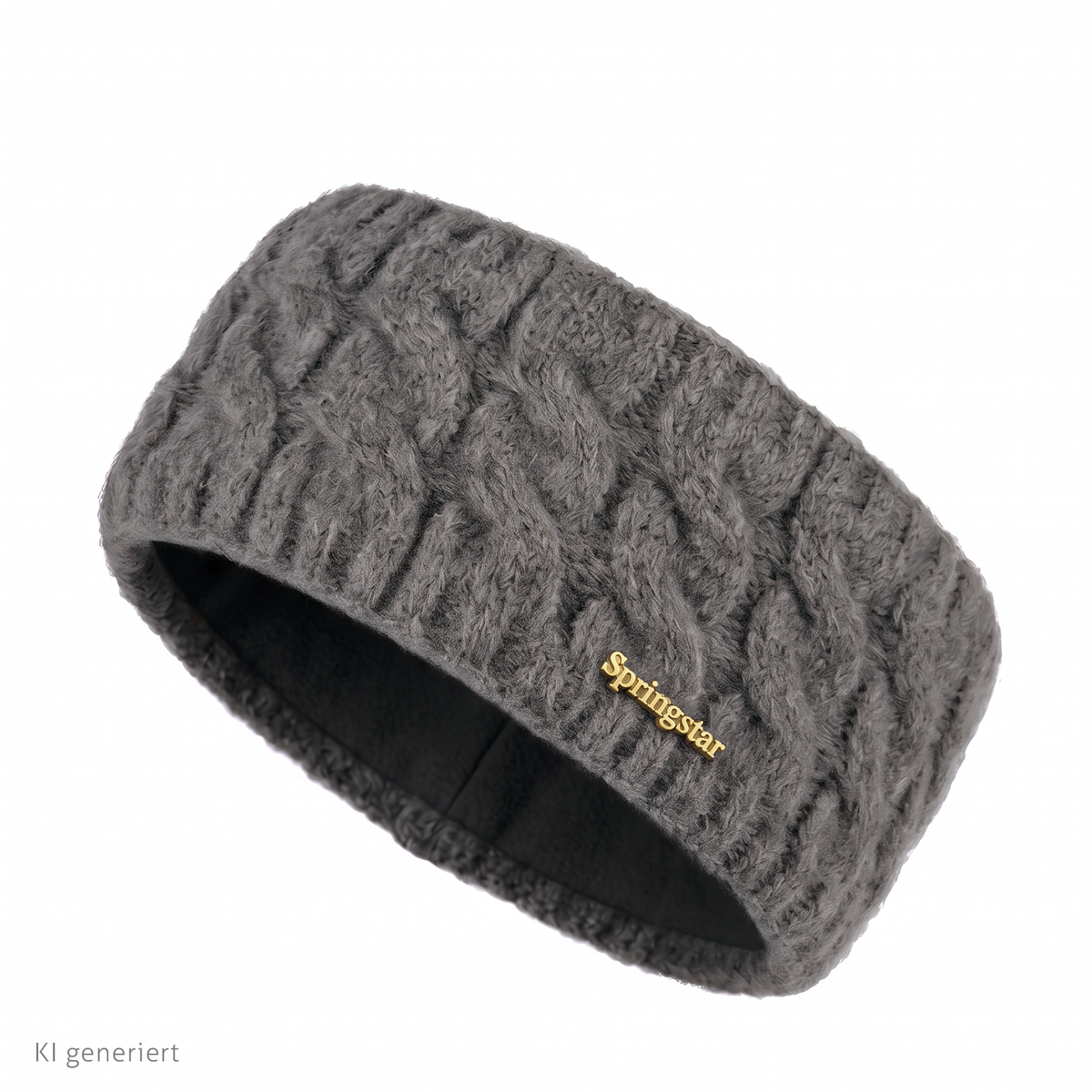 Springstar Stirnband Damen Grau