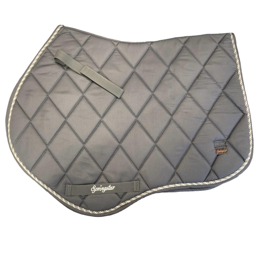 Classic Schabracke Pferd Dressur Springen Vielseitigkeit Eskadron Springstar grau kariert turnierschabracke springschabracke prestige schabracke