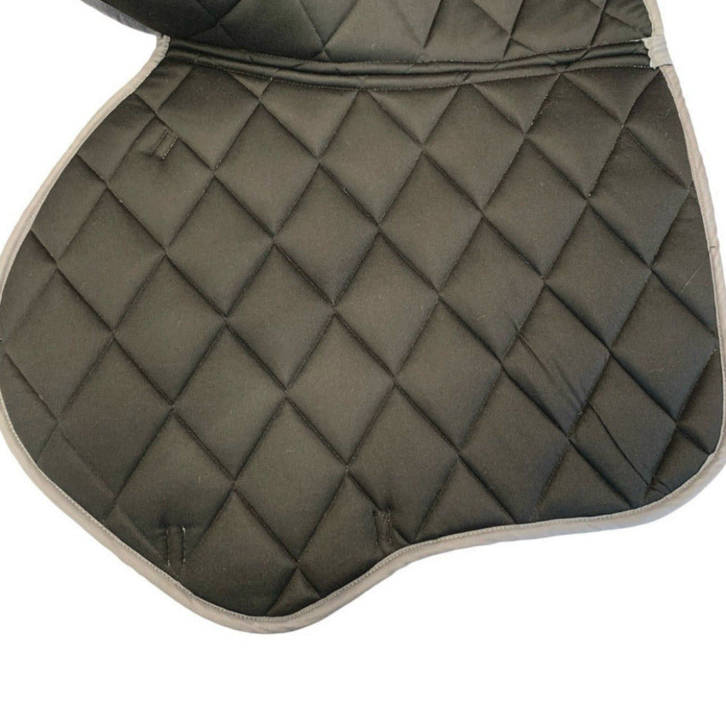 Classic Schabracke Pferd Dressur Springen Vielseitigkeit Eskadron Springstar grau kariert turnierschabracke springschabracke prestige schabracke