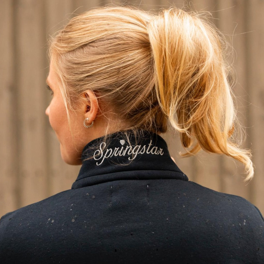 damen sweatjacke stehkragen hoodie springstar spooks reiten