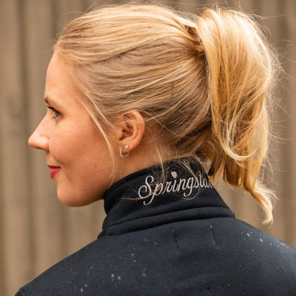 damen sweatjacke stehkragen hoodie springstar spooks reiten