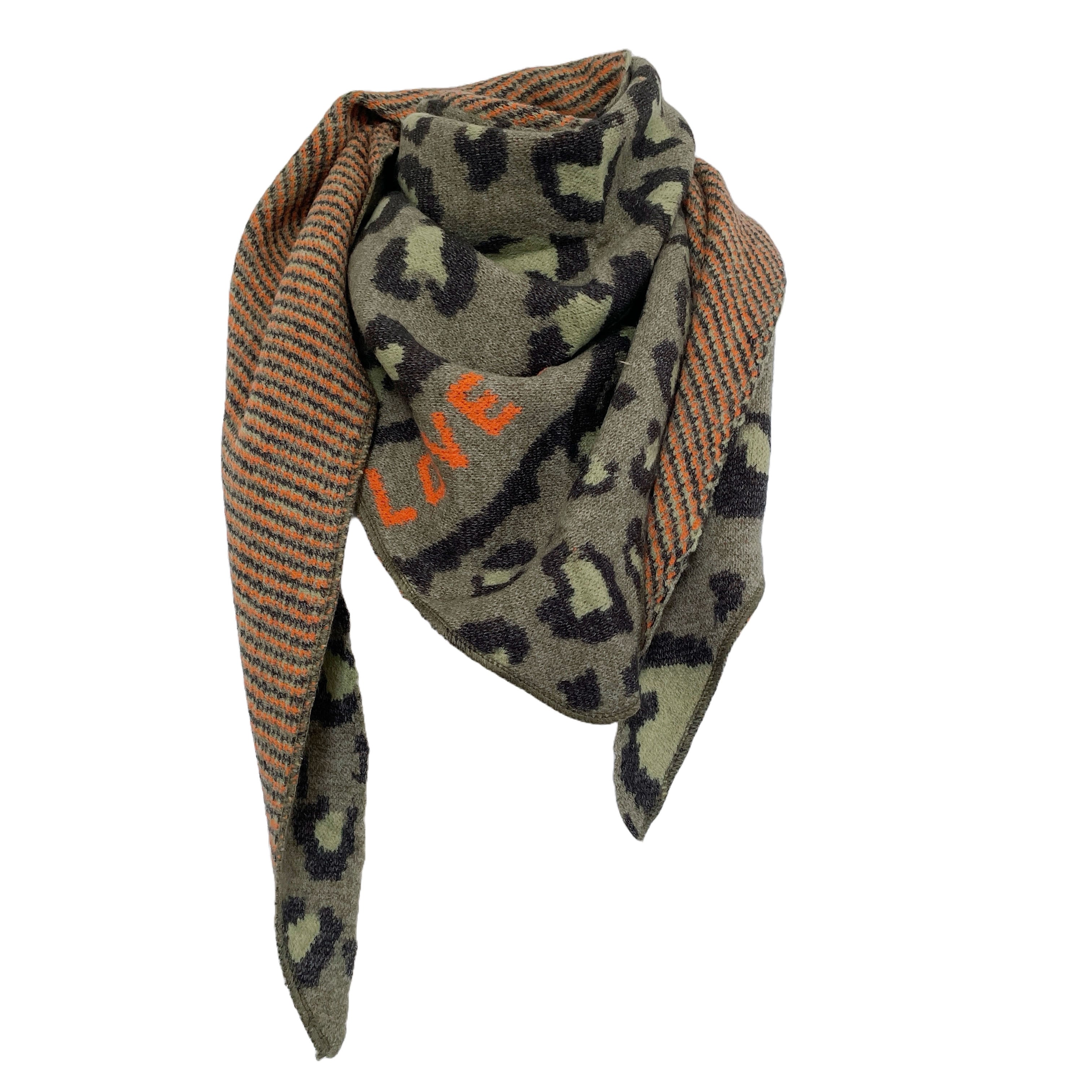 dreiecksschal-evelyn-loveeveryday-khaki-orange-leoprint
