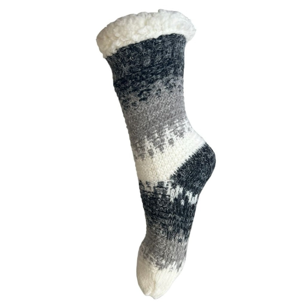 kuschelsocke huettensocke wintersocke dicke socke