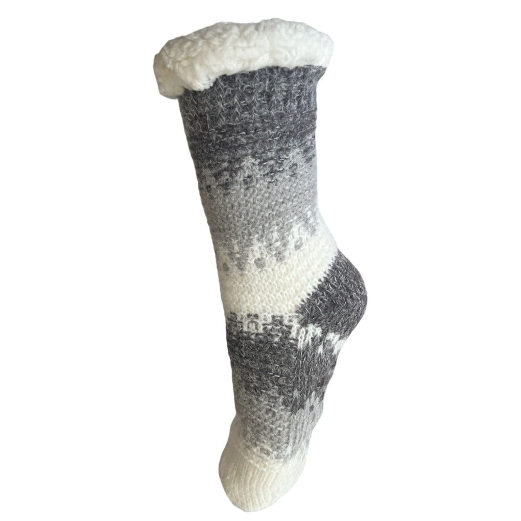 kuschelsocke huettensocke wintersocke dicke socke