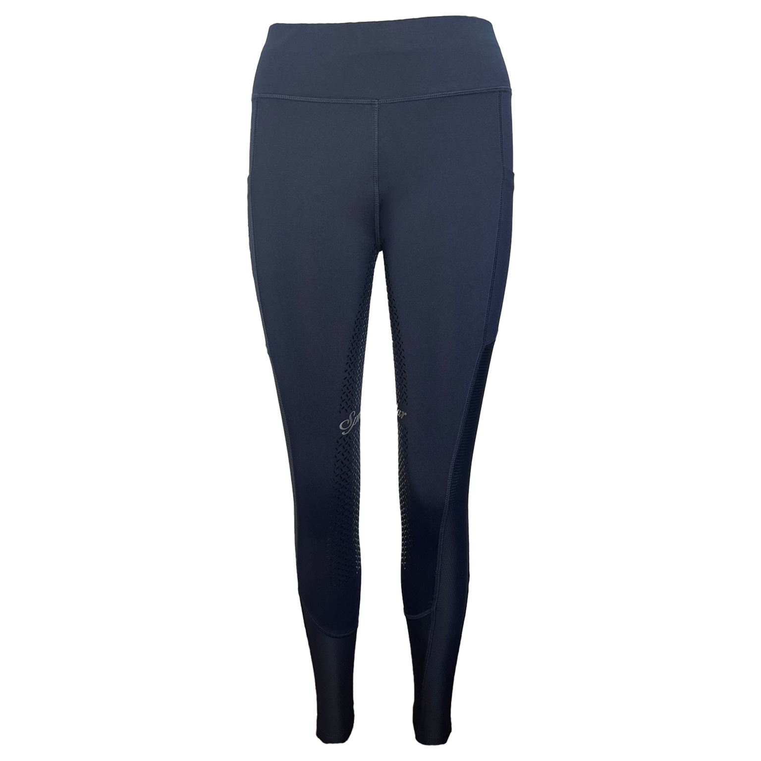 grip reitleggings mesh sommerwind navy
