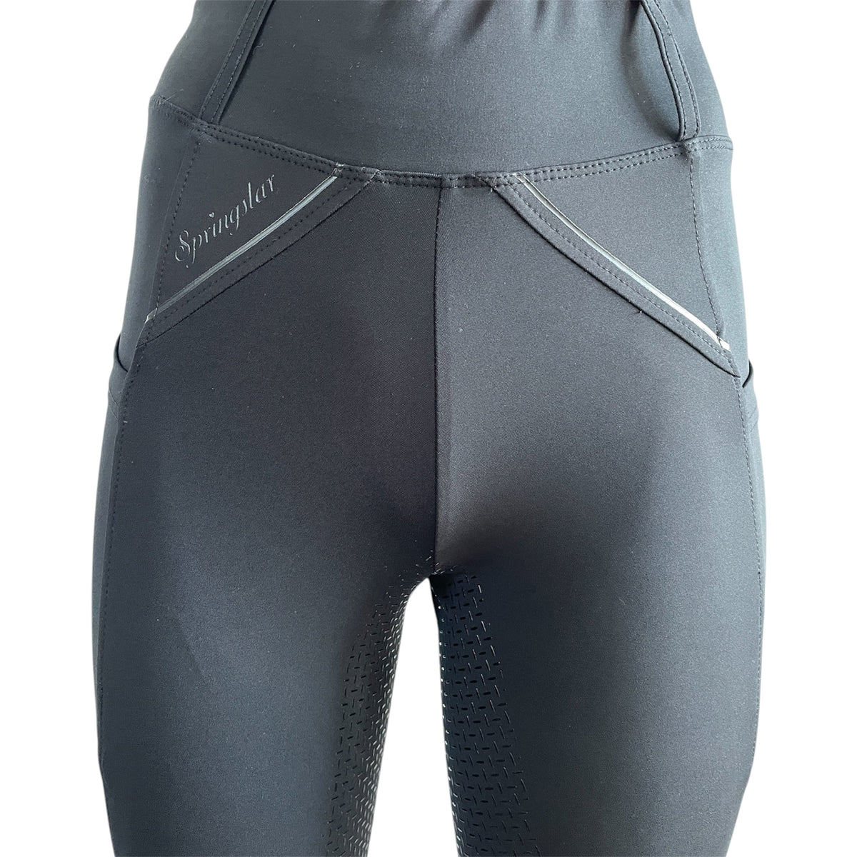 Nachhaltige Reitleggings recyceltes Material