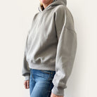 oversized hoodie cropped grau spooks springstar