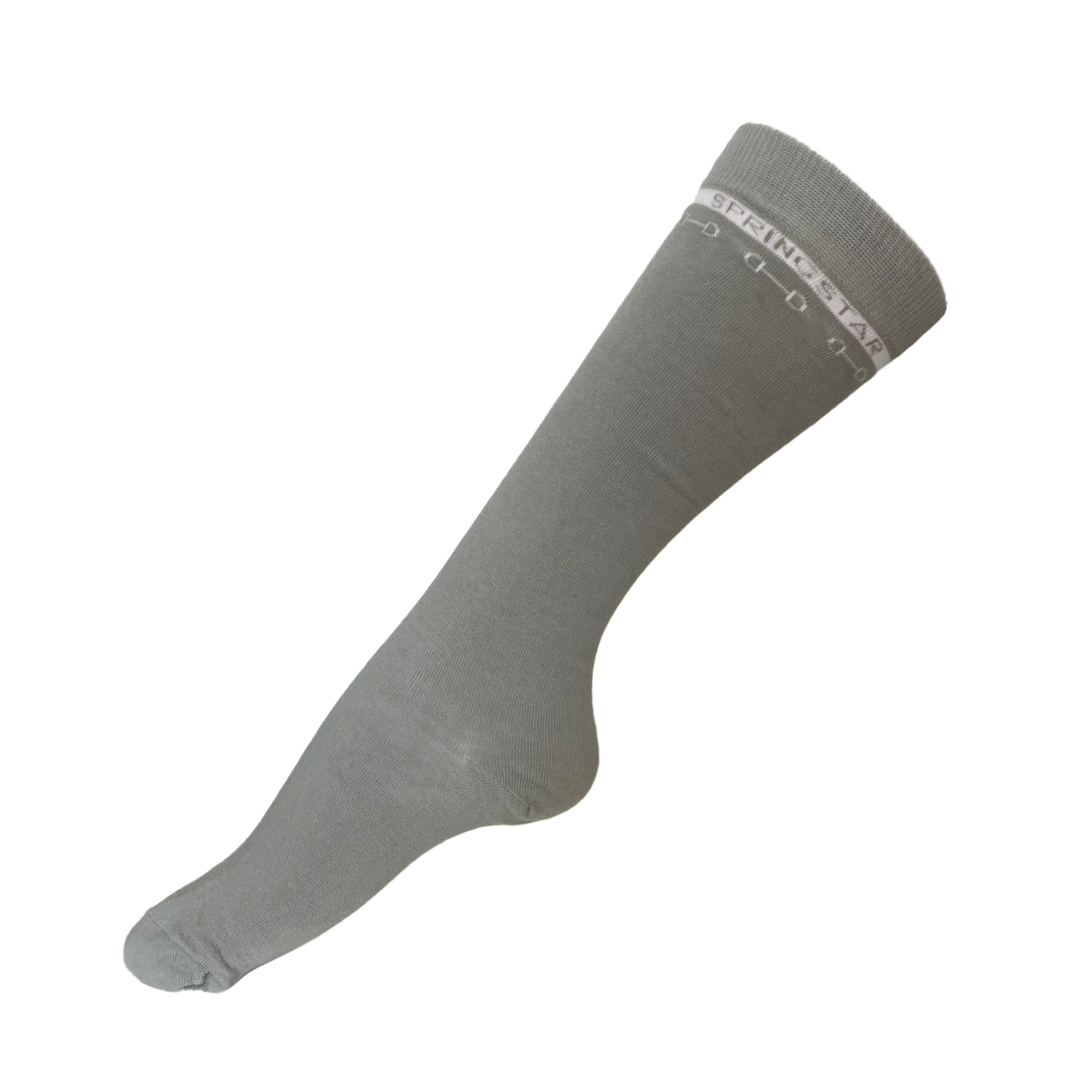 Reit Kniestrümpfe Reiten Reitsocken Siham Gebissmotiv Streifen grau  reitstrümpfe damen reiter