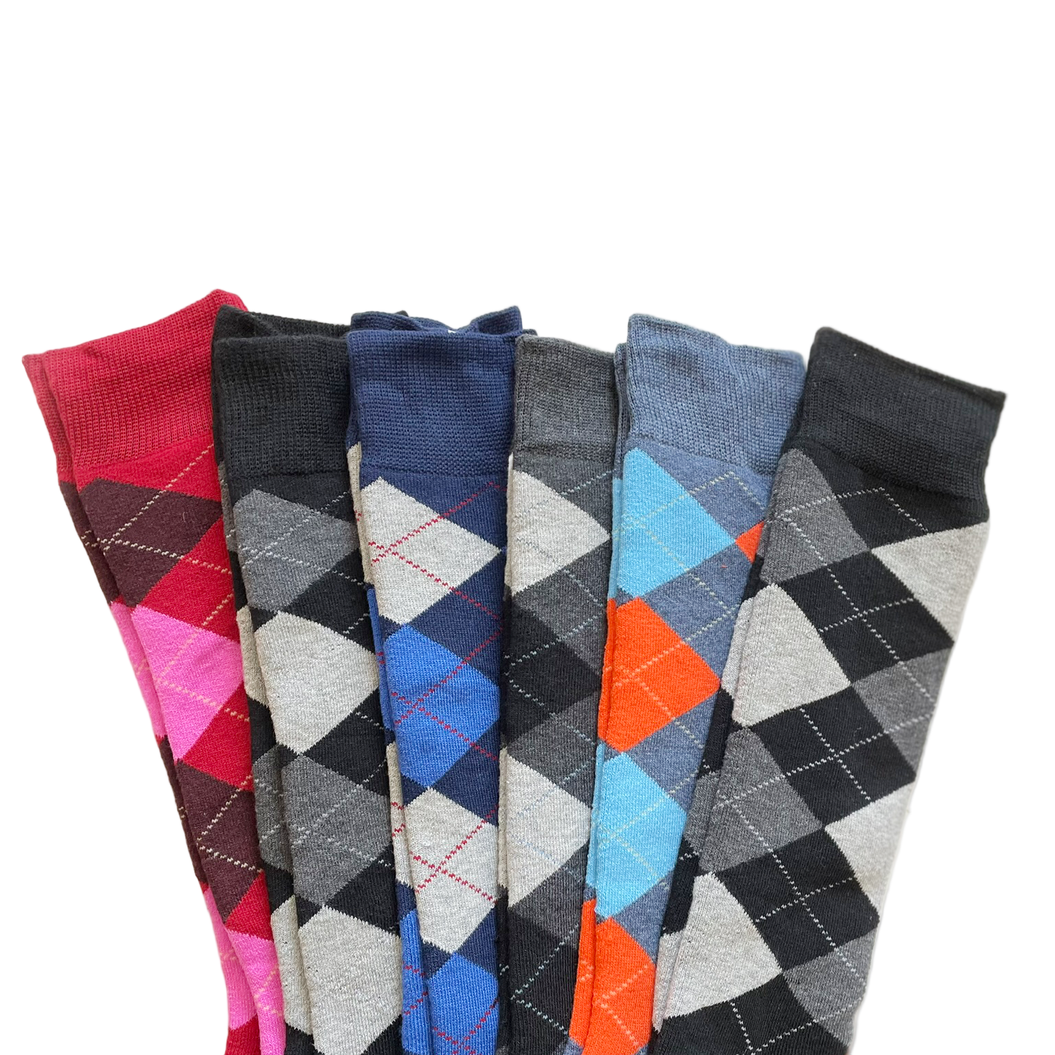 thermo winter reitsocken kariert doppelpack schwarz rot blau grau orange