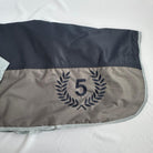 wind und regendecke pferd blau grau fleece springstar