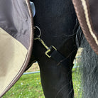 wind und regendecke pferd braun beige  fleece springstar