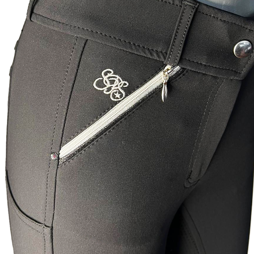 Reithose-Tiffy-mit-Kristallen-darkblue-dunkelblau-vollbesatz-springstar-front-reissverschluss