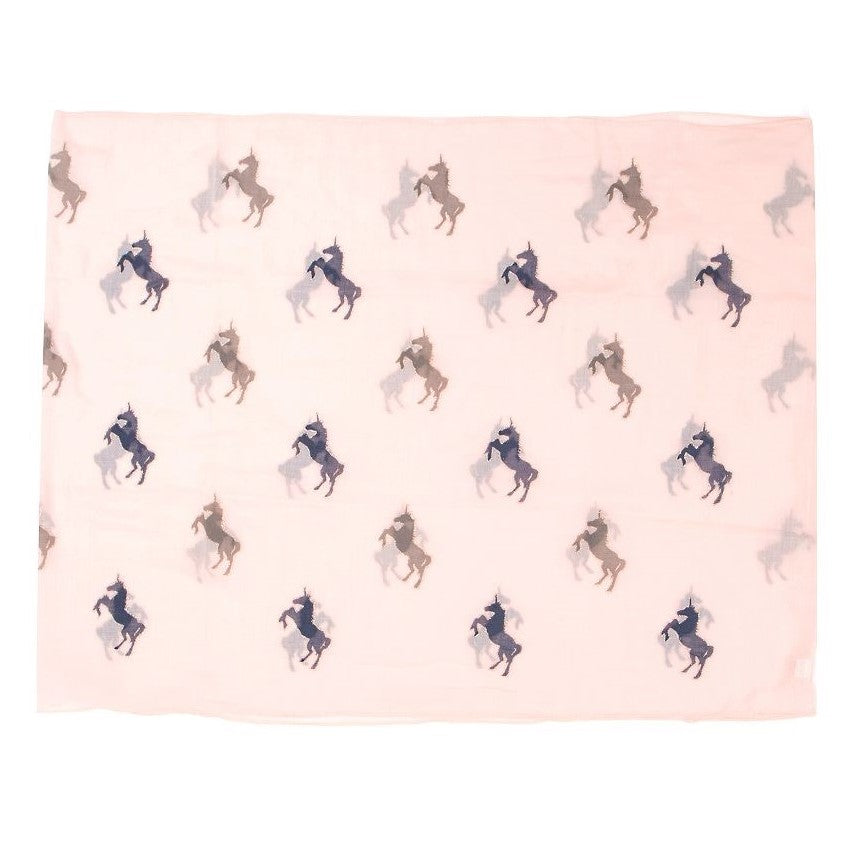 schaluchschal pastell rosa motiv einhornmotiv glitzer einhörner rundschal loopschal dünner schal frühling tolle farben,rosa,weiß,grau,grün,einhörner,reitstall,beliebt,neu,hingucker,damen,kinder,loop