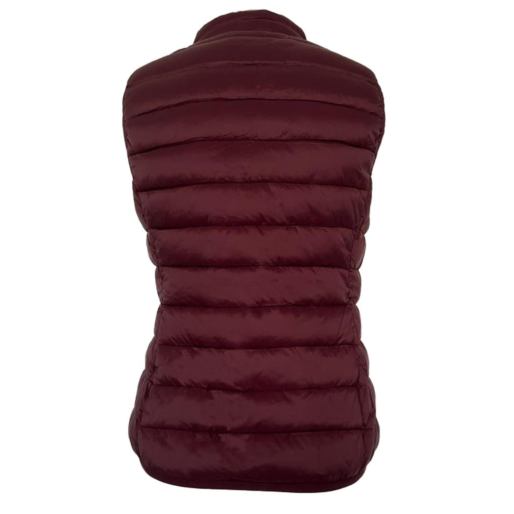 feine weste rot red bordeaux steppweste springstar loesdau spooks reiten