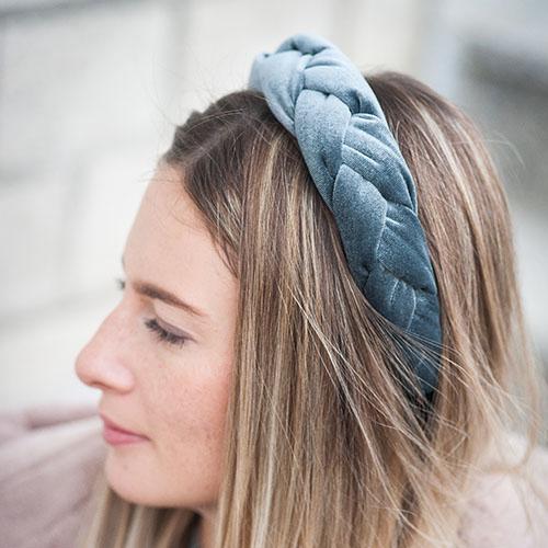 Haarreif, samt, samthaarreif, zopfmuster, haarschmuck, springstar, haahaarreif, haarreifen, haarschmuck, haaraccessoire, accessoires, haarschmuck, springstar, fashion