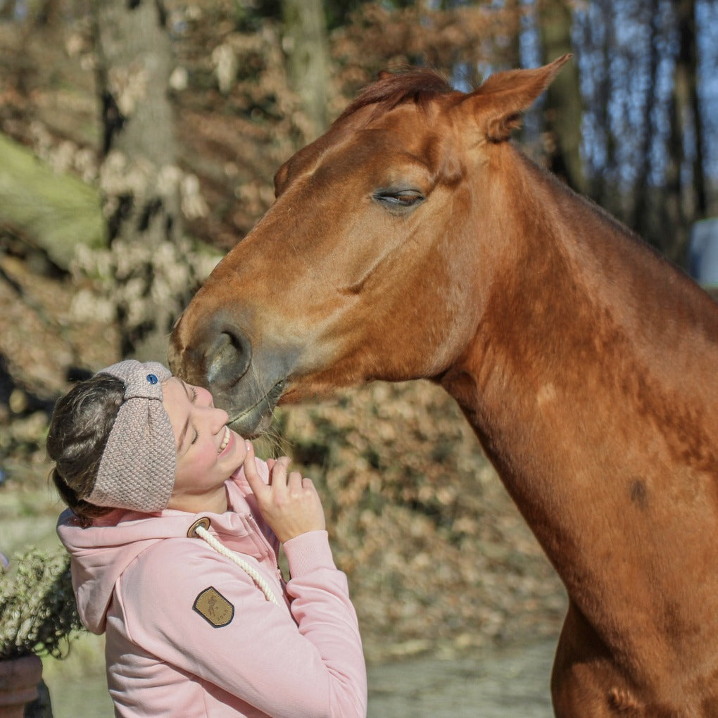 Hoodie, sweatshirt, jacke, naketano, kordel, kaputzenjacke, weich, kuschelig,, reithoodie, spooks, loesdau, ridersdeal, Fleecejacke Damen Reiten spooks