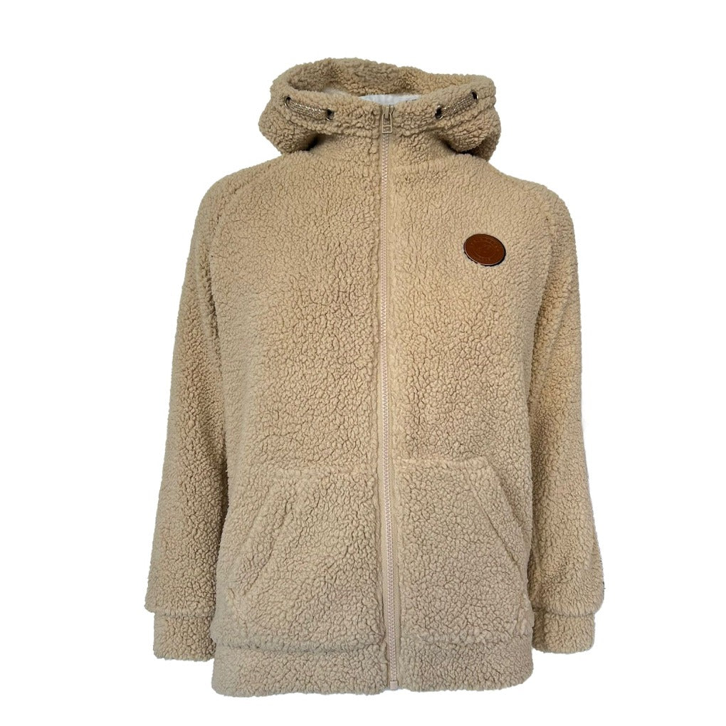 kinder-teddy-jacke--frosti-frostbeule-beige-braun-kuscheligweiche-tddyjacke-warmeteddyjacke-springstar-helles-fell teddyfell teddy fleece mädchen jungs