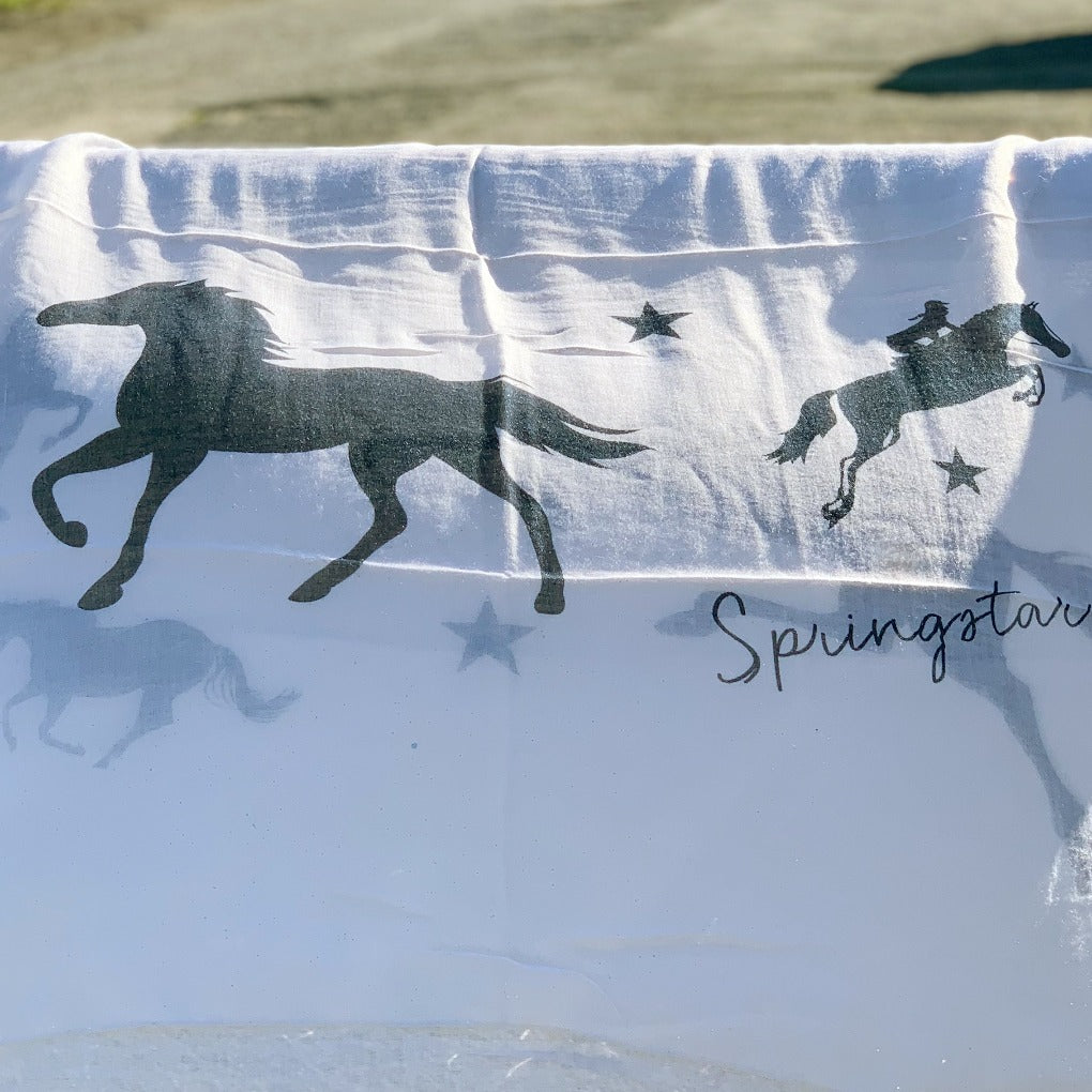 pferde-loop-cindy-glitzer-schal-weiß-springstar-sterne-reiter-motiv