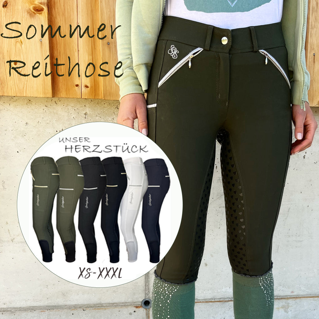 reithose-sommer-neuheit-herzstück-glitzer-sps-springstar-handytasche-tolle farben- 6varianten