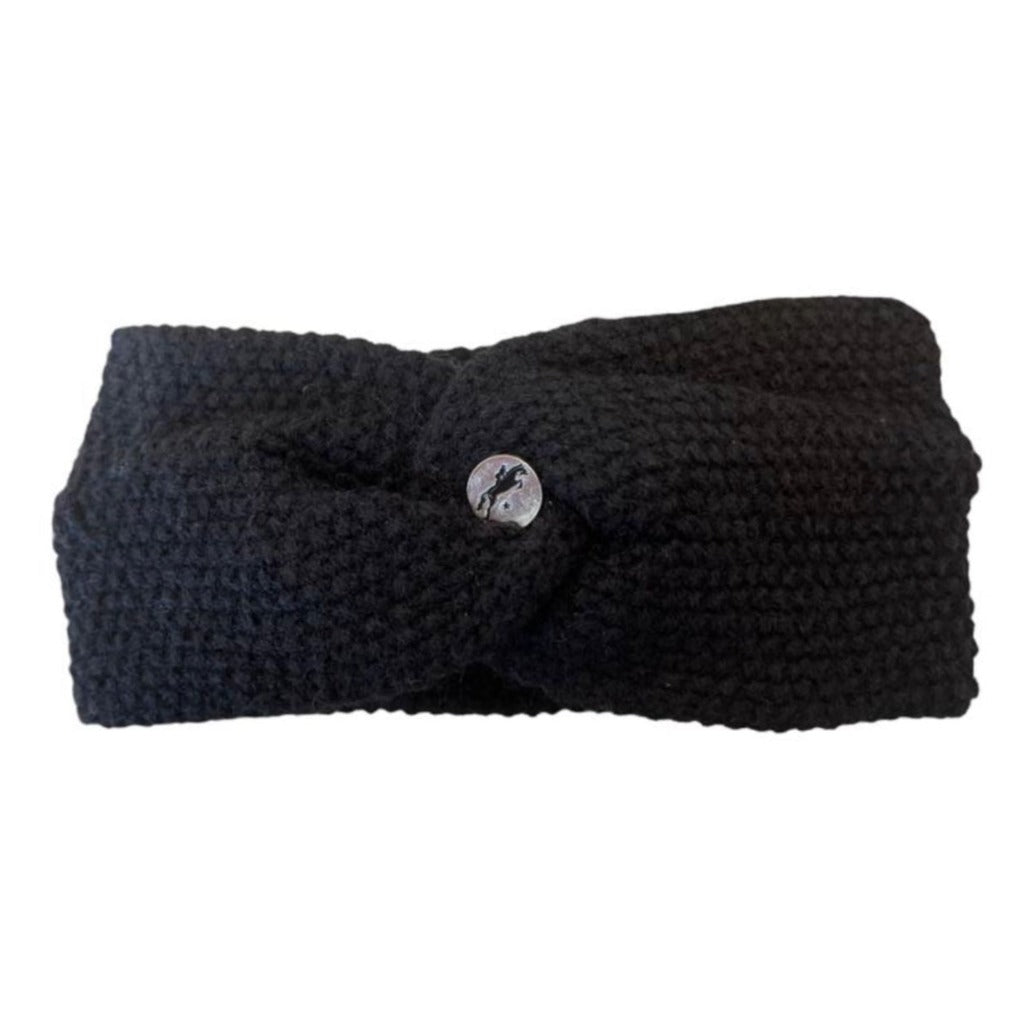 strick stirnband-zentra-knotenstirnband-schwarz-viskose-lanawolle-wolle winter herbst spooks pikeur loesdau reitsport