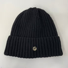 Fleece Mütze Damen Rippstrick gefüttert Springstar Beanie schwarz