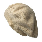 Kaschmir Baskenmütze celine beige französische Mütze 