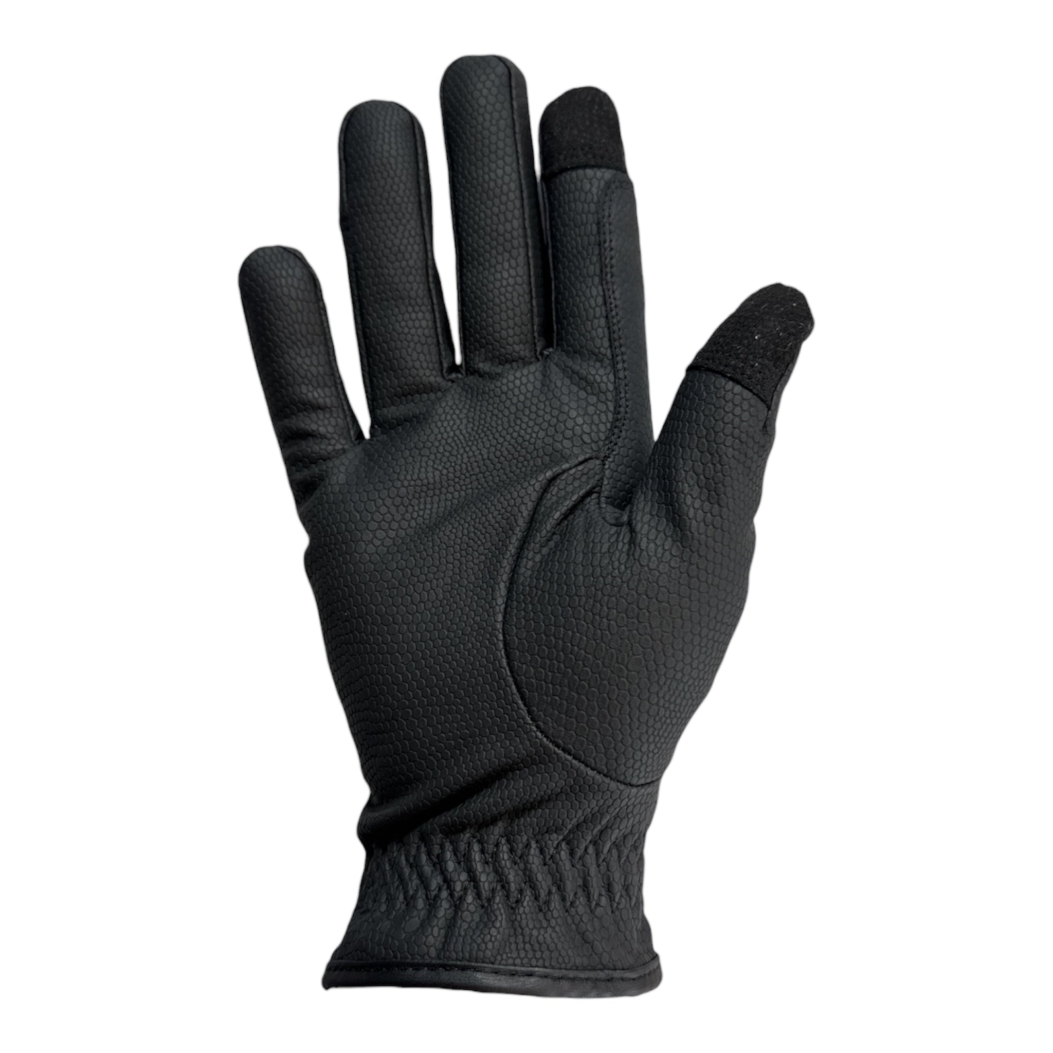 winter reithandschuhe schwarz antonia springstar glitzer