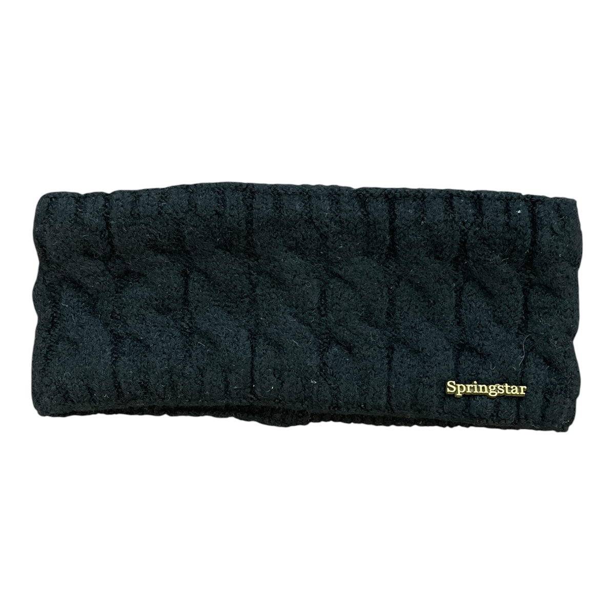 Stirnband Reiten  breites Design schwarz