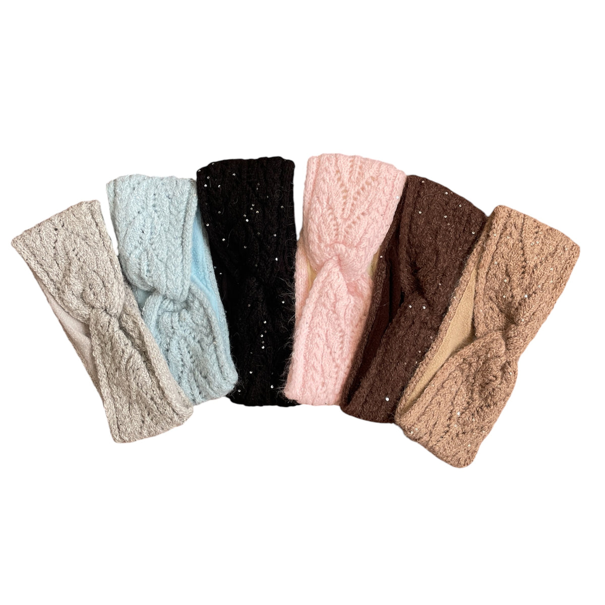 Springstar Glitzer Pailletten Stirnaband 6Farben 