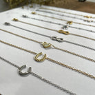 Reiterschmuck Damen Wasserfest Silber Gold Hufeisen