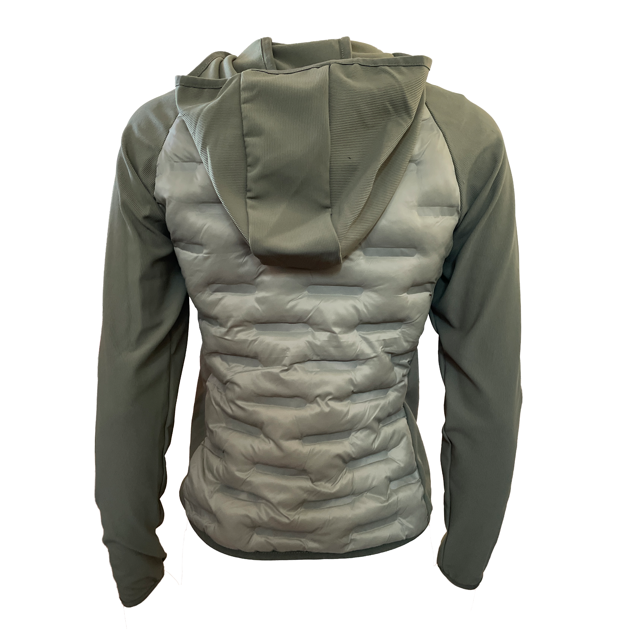 Damen Funktions Reitjacke Bella Springstar Hybrid Übergangsjacke leichte Steppjacke mit Kapuze Khaki