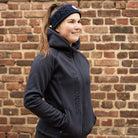 springstar reiter sweatjacke gefüttert mit kapuze dunkelblau