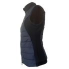 hybrid reitweste spooks  dunkelblau navy schwarz softshell steppweste outdoor sport springstar weste dünne reitweste damen reiten