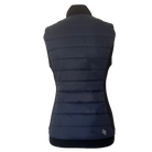 hybrid reitweste spooks  dunkelblau navy schwarz softshell steppweste outdoor sport springstar weste dünne reitweste damen reiten