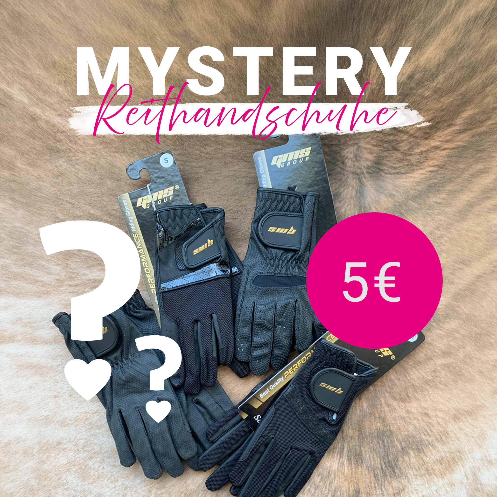 mystery reithandschuhe 5€ günstig schnäppchen überraschung 