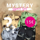 mystery sport set scrunch leggings und top