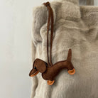 Dackelanhänger, Dackel Accessoire, Hundeanhänger, Taschenanhänger Hund, Schlüsselanhänger Dackel, Leder Dackelanhänger, Geschenk für Hundeliebhaber, Dackel Geschenk, springstar