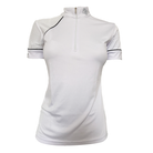 turniershirt mesh sommer weiß reißverschluss springstar funktionsshirt reiten spooks