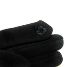 wildleder handschuh amy schwarz touchscreen finger 