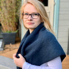 wollschal blau Extra großer Schal Jennifer, kuscheliger Schal, dicker Schal, Schal , Winterschal, Loedau, Spots, Krämer, zalando Schal, Asos Schall, Reitschal, Schal gelb, Schal  blau
