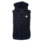 Kinderweste-Zadja-steppweste-darkblue Reitweste
