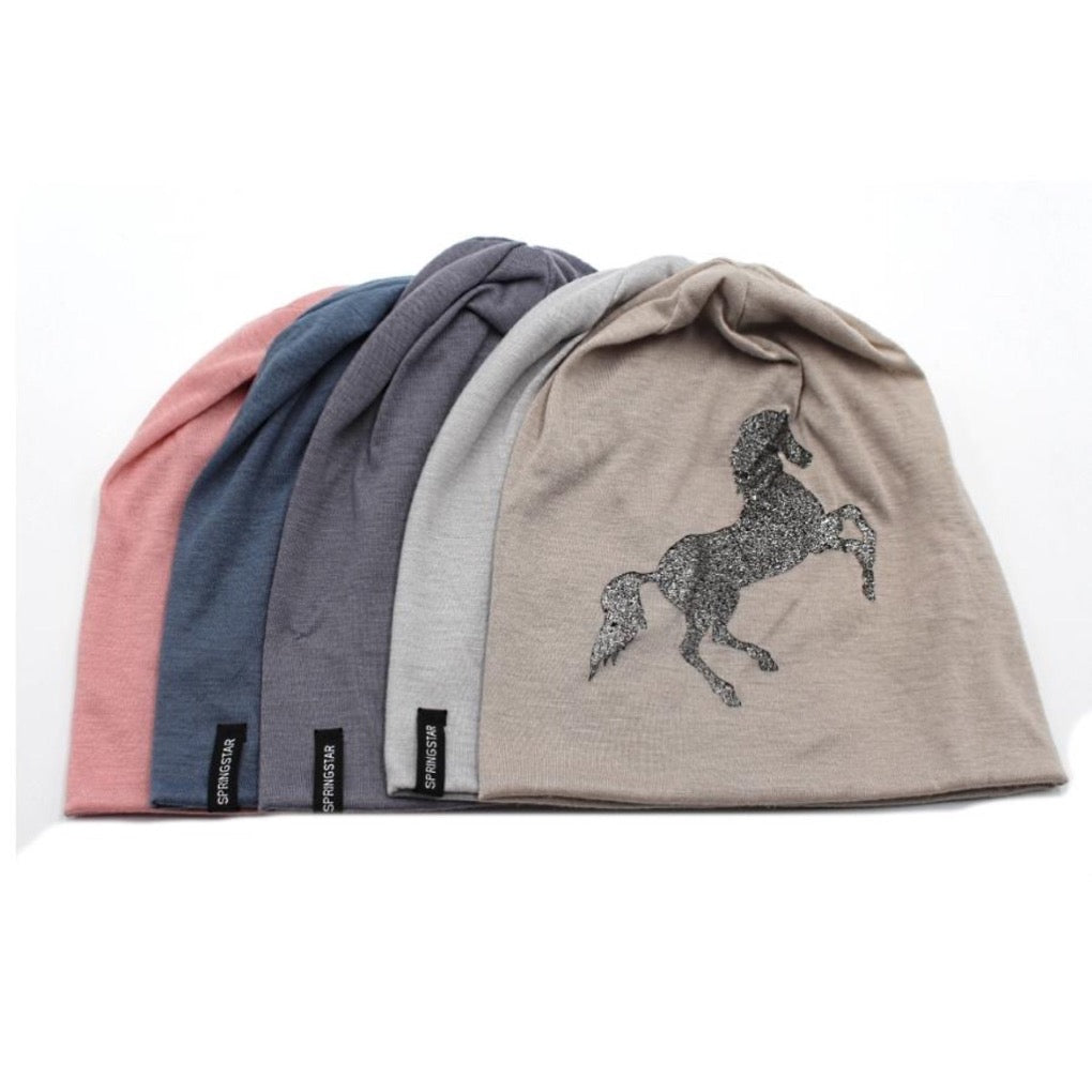 pferde-stickerei, pferd, schick, reiterin, winter, bequem, wärmend, kalt, verschiedene farben, springstar-logo, stall