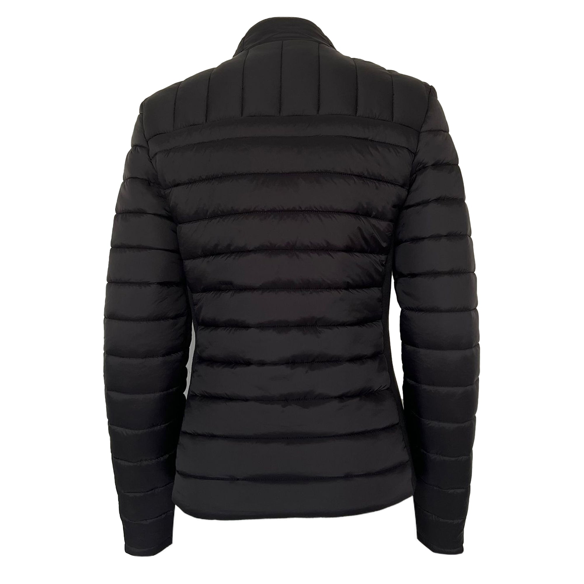 übergangsjacke reitjacke steppjacke schwarz springstar spooks stehkragen