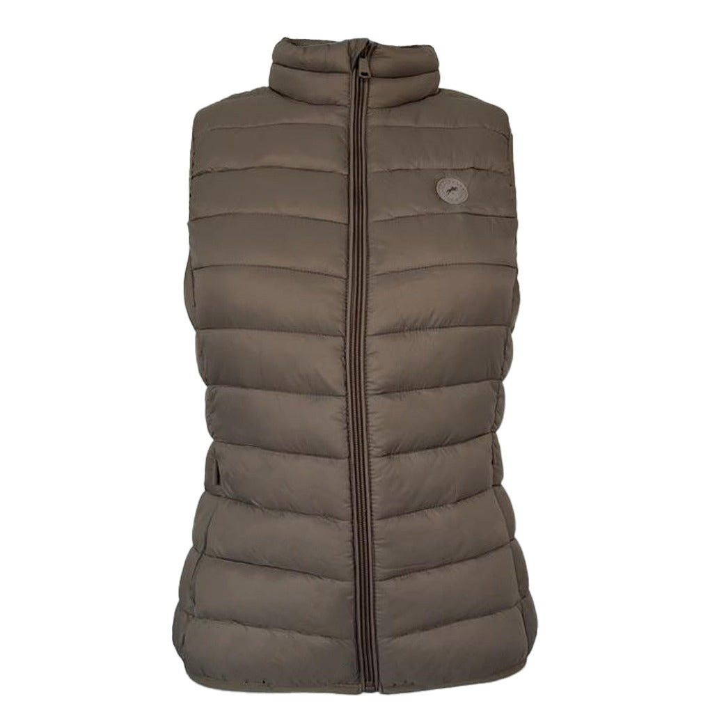 feine weste grey grau beige steppweste damen springstar loesdau spooks reiten 