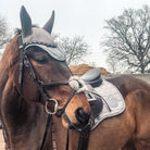 glitzer schabracke springen pferd cotton schbracke square grau glitzer vs vielseitigkeit springschabracke spooks springstar spring outfit pferd  magictack stirnriemen mexikanisches reithalfter  
