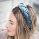 Haarreif, samt, samthaarreif, zopfmuster, haarschmuck, springstar, haahaarreif, haarreifen, haarschmuck, haaraccessoire, accessoires, haarschmuck, springstar, fashion 